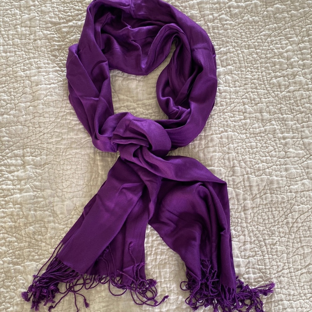 Bright Purple Pashmina by Charming Charlie